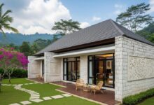 Rumah Kampung Tak Lagi Ketinggalan Zaman, 7 Desain Batu Paras Putih Ini Terlihat Mewah