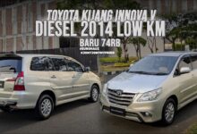 Sudah Lebih Dari 10 Tahun, Innova V Diesel 2014 Masih Dicari Karena Mesin Bandel dan Irit BBM