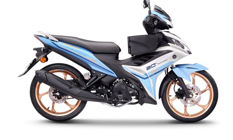Yamaha 135LC 20th Anniversary Dijual Terbatas, Dapat Aksesori Keranjang Dan USB Charger
