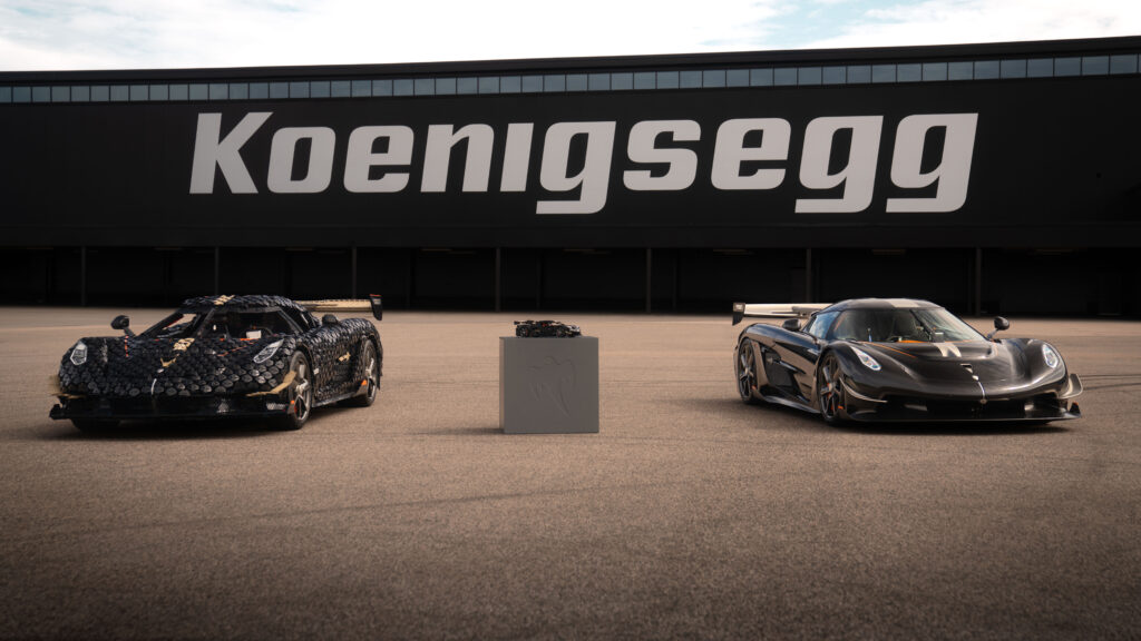 Lego Koenigsegg Seukuran Asli Tembus 69 MPH, Pecahkan Rekor Mobil Lego Terkencang