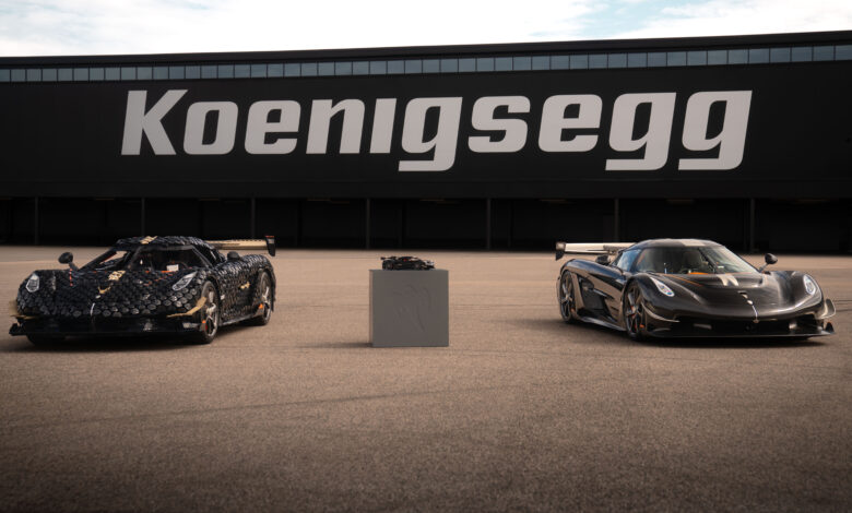 Lego Koenigsegg Seukuran Asli Tembus 69 MPH, Pecahkan Rekor Mobil Lego Terkencang