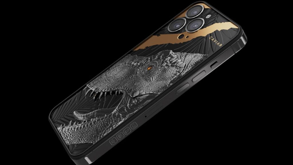 Caviar Ubah iPhone 17 Pro Max Jadi Barang Kolektor, Ada Backplate Berisi Fosil T-Rex