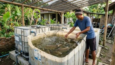 Lahan Sempit Bukan Alasan, Budidaya Gurame di Tandon Bekas Ini Bisa Tekan Modal dan Pakan