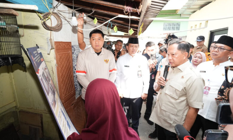 Tito dan Maruarar Turun ke Matraman, Bedah Rumah Diuji di Tengah Backlog Jakarta yang Masih Besar