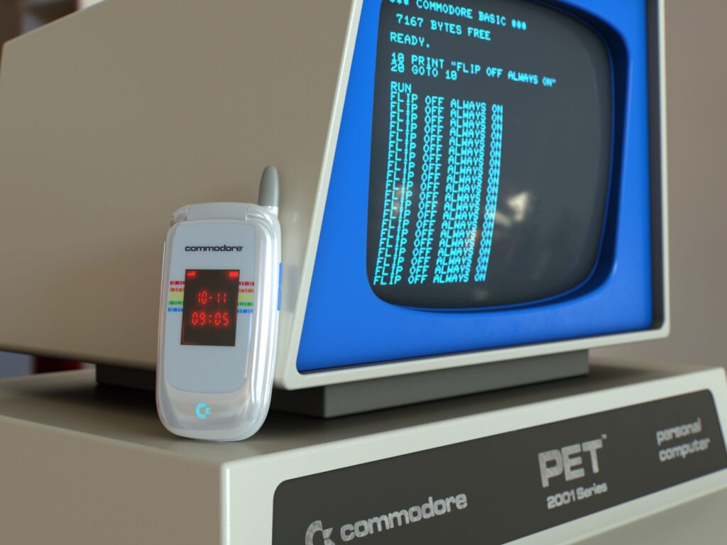 Commodore Callback 8020, Ponsel Flip Nostalgia Yang Memblokir Media Sosial Dan Browser