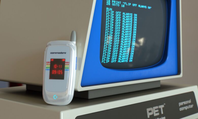Commodore Callback 8020, Ponsel Flip Nostalgia Yang Memblokir Media Sosial Dan Browser