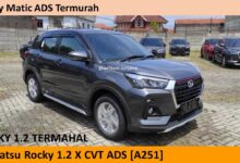Daihatsu Rocky 1.2 X CVT ADS, SUV Urban Lengkap Dengan Cicilan Mulai Rp4 Jutaan