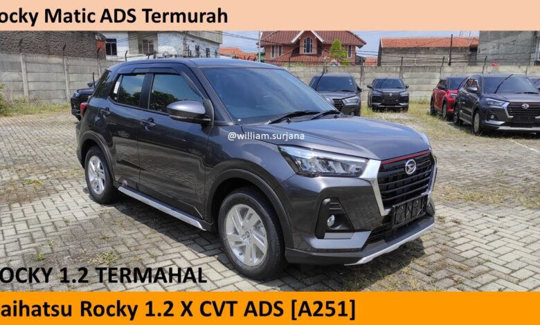 Daihatsu Rocky 1.2 X CVT ADS, SUV Urban Lengkap Dengan Cicilan Mulai Rp4 Jutaan