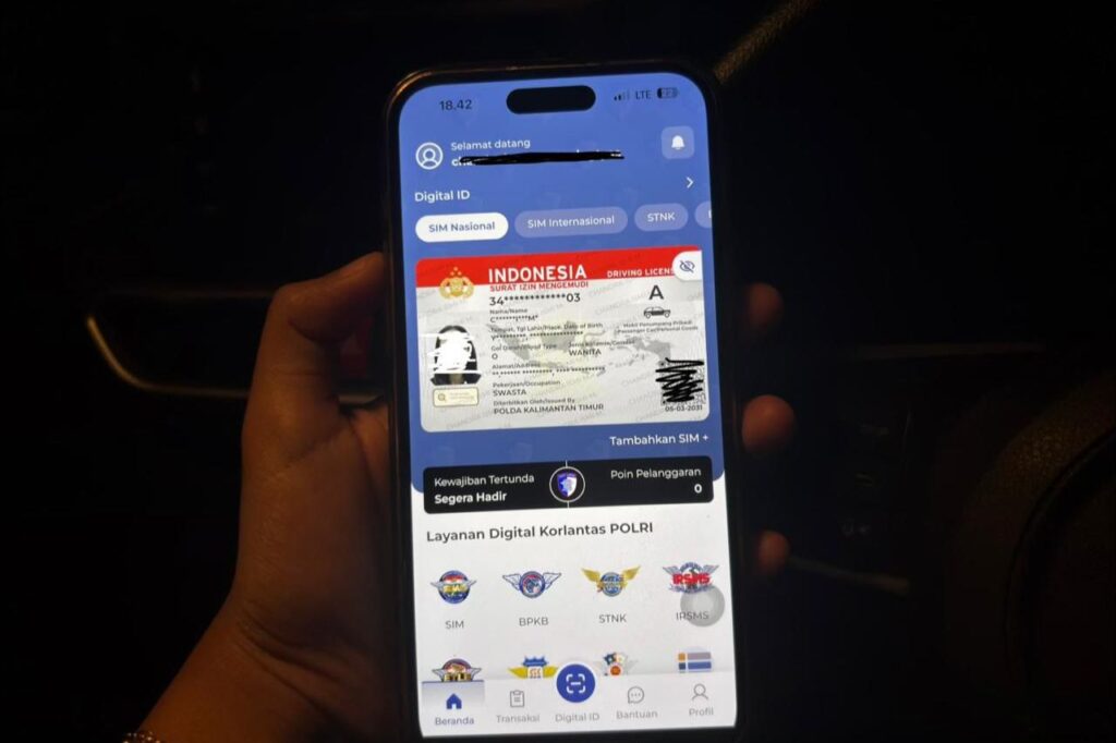 SIM Fisik Tertinggal Tak Lagi Panik, Saat Razia Cukup Tunjukkan yang Ada di Aplikasi