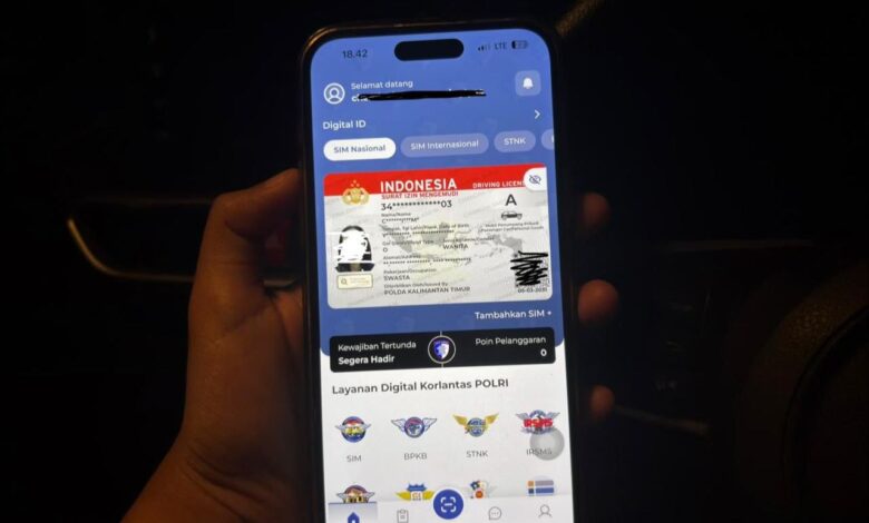 SIM Fisik Tertinggal Tak Lagi Panik, Saat Razia Cukup Tunjukkan yang Ada di Aplikasi