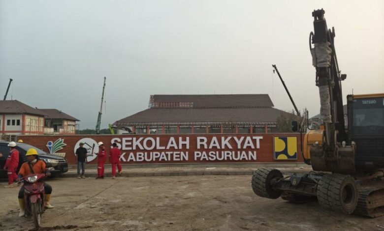 Sekolah Rakyat Permanen Pasuruan Siap Dibuka Juli, 1.408 Pekerja Kejar Transisi Akhir