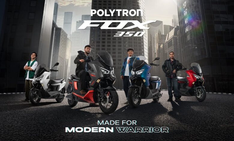 Polytron Fox 350 Bawa Fitur Premium Ke Motor Harian, Bikin Berkendara Lebih Santai