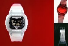 Casio G-Shock x thisisneverthat, Transparan 90-An Yang Menyala Dalam Gelap