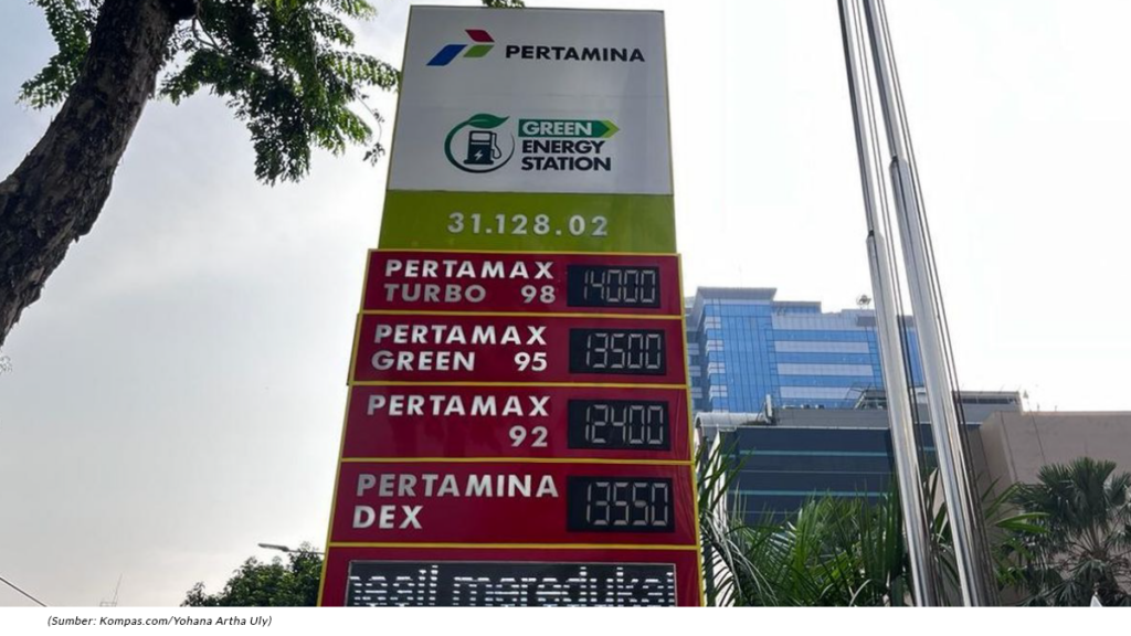Pertamax Green 95 Tembus Rp17.000, Ini Daftar Harga BBM Pertamina per 19 Juni 2026