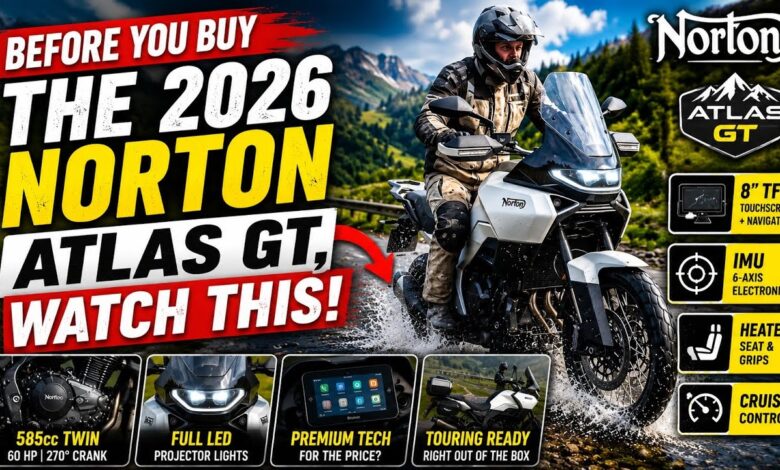 Norton Atlas Dan Atlas GT 2026 Muncul Dengan Wajah Futuristis Dan Harga Yang Masih Masuk Akal