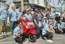 Aplikasi SIGNAL Dan PT Pos Gelar Turing Jawa-Bali, Pajak Kendaraan Dijual Lewat Komunitas Vespa