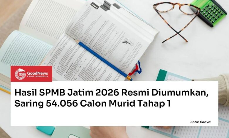 SPMB Jatim 2026 Tahap 1 Resmi Keluar, 54.056 Murid Lolos di Tengah Persaingan Ketat