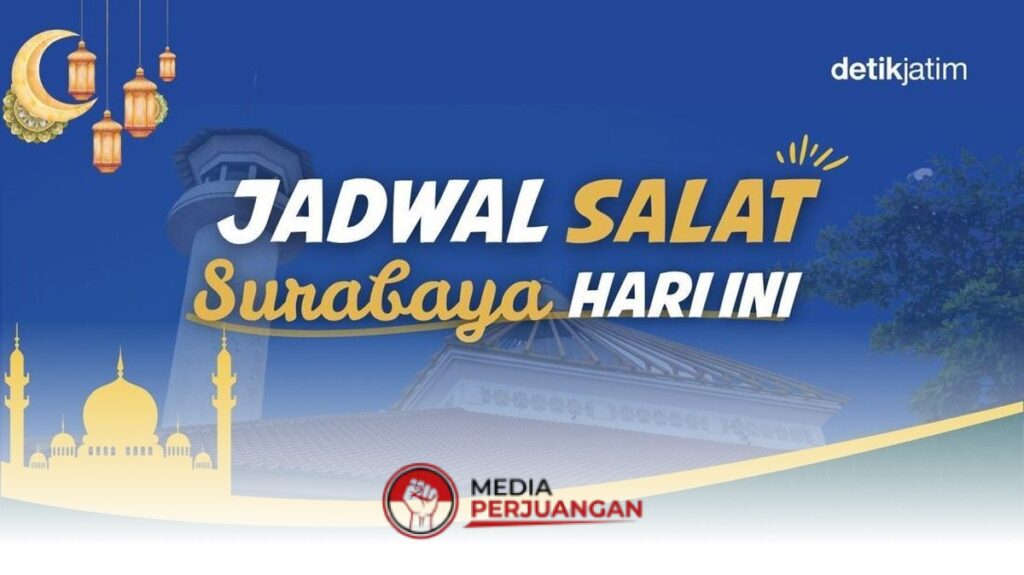 Kemenag Rilis Jadwal Sholat Jawa Timur 20 Juni 2026, Waktu Imsakiah Tiap Kota Terbaca Jelas