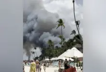 Kebakaran Besar Guncang Resor Dominika, Satu Turis Tewas dan Ribuan Dievakuasi