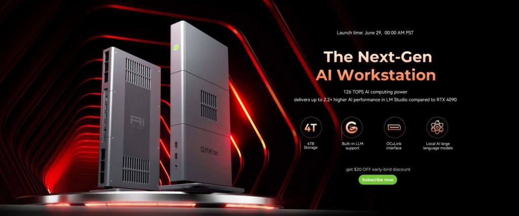 GMKtec EVO-X3 Siap Meluncur Global, Mini PC AMD Ini Bawa RAM Hingga 128GB