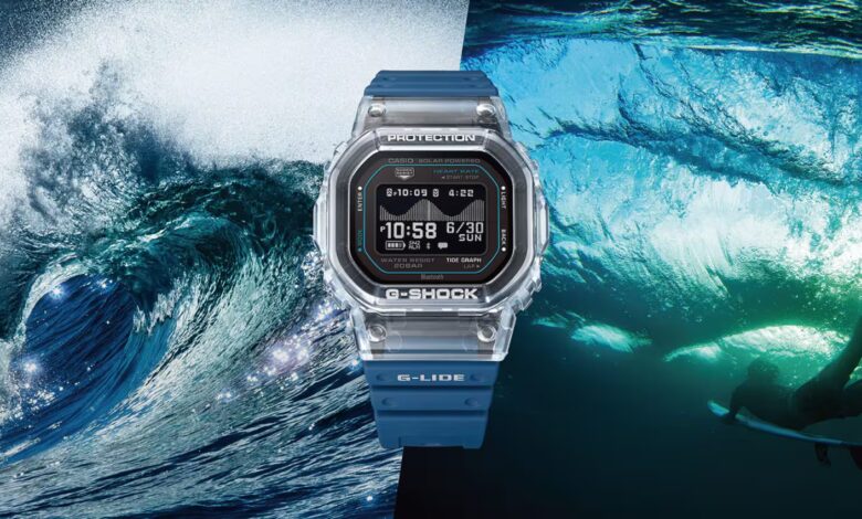 Casio G-Lide Baru Makin Serius, Jam Surf Ini Kini Bisa Pantau Detak Jantung