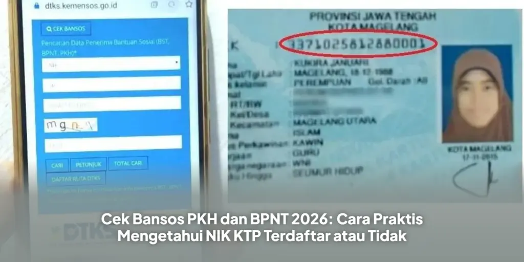 Cek Bansos PKH Pakai NIK KTP, Cara Cepat Tahu Status Penerima dan Jadwal Cairnya