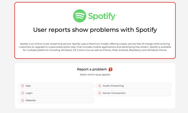 Spotify Tumbang di Banyak Wilayah, Musik Macet dan Playlist Tak Bisa Diakses