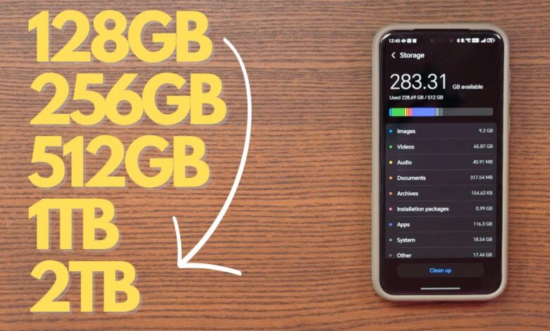 128 GB Cukup? Artikel Ini Menunjukkan Kapan 512 GB Lebih Masuk Akal