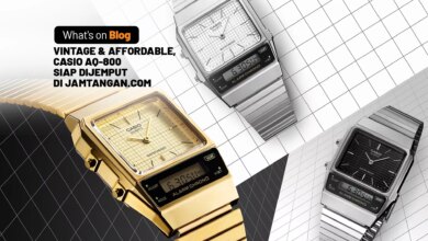 Casio Rilis Jam Kotak Super Tipis, Empat Warna Baru Dengan Nuansa Vintage Yang Rapi