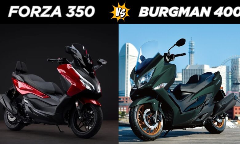 Honda Forza 350 Menggoda Dengan Harga Lebih Ramah, Burgman 400 Masih Unggul Soal Nyaman Touring