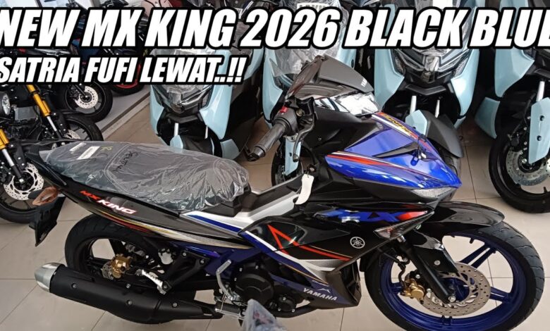 Yamaha MX King 150 2026 Tampil Lebih Garang, Aura MotoGP Masuk Tapi Harga Tetap Bersahabat