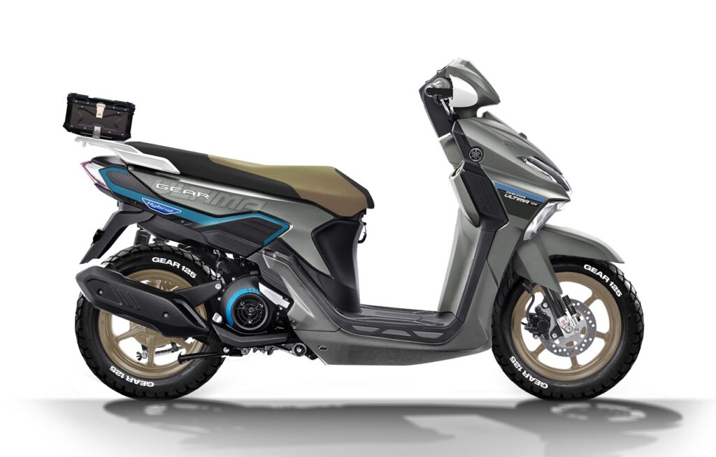 Katros Garage Ubah Yamaha Gear Ultima Jadi Skutik Adventure, Aura Reli Klasik Langsung Kerasa