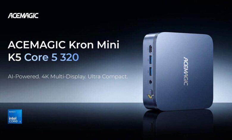 Mini PC Murah Acemagic Ini Pakai Intel Wildcat Lake, Siap Angkut Tiga Layar 4K