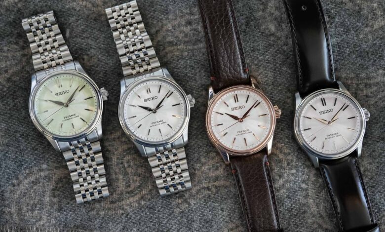 Seiko Buka Empat Presage Baru, Satu Model Terbatas 2.000 Unit Dengan Sentuhan Sutra