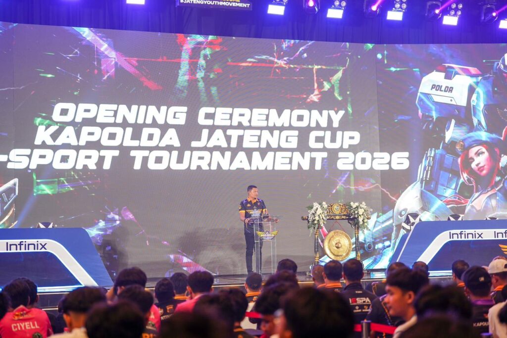 Kapolda Jateng Cup 2026 Dibuka, Jalan Menuju Kapolri Cup Bagi Talenta Esports Jawa Tengah