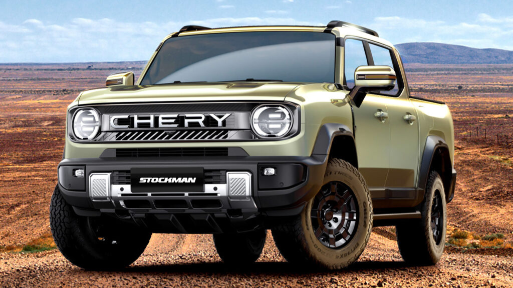Chery Stockman Siap Turun Akhir 2026, Pikap PHEV Ini Bidik Hilux dan BYD Shark