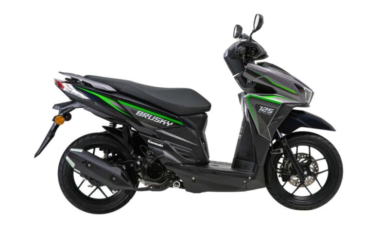 Kawasaki Brusky 125 Masuk Pasar Skutik, Desain Sporty dan BBM Irit Jadi Senjata Utama