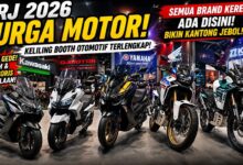 Diam-Diam TVS Menekan di PRJ 2026, Bukan Cuma Motor Baru tapi Juga Pasar Niaga Murah