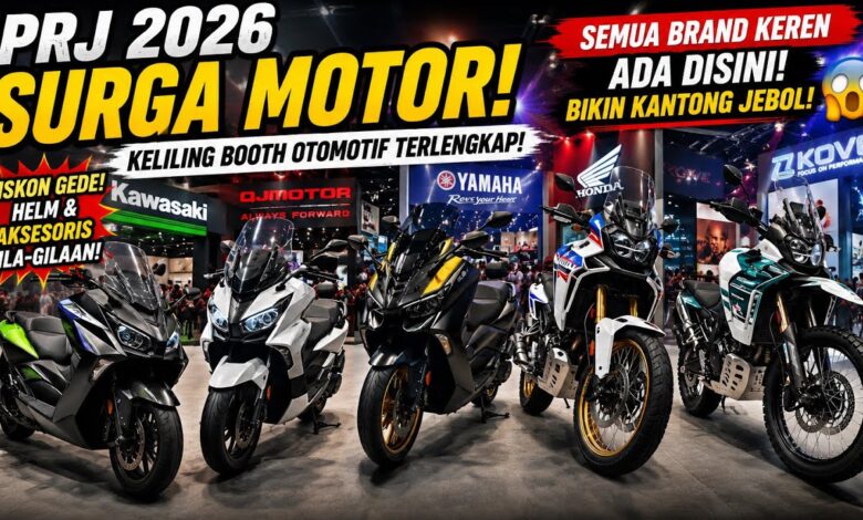 Diam-Diam TVS Menekan di PRJ 2026, Bukan Cuma Motor Baru tapi Juga Pasar Niaga Murah