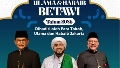Monas Malam Ini Jadi Pusat Haul Ulama Betawi, Pramono-Rano Hadir dan Sholawat Bersama Habib Syech