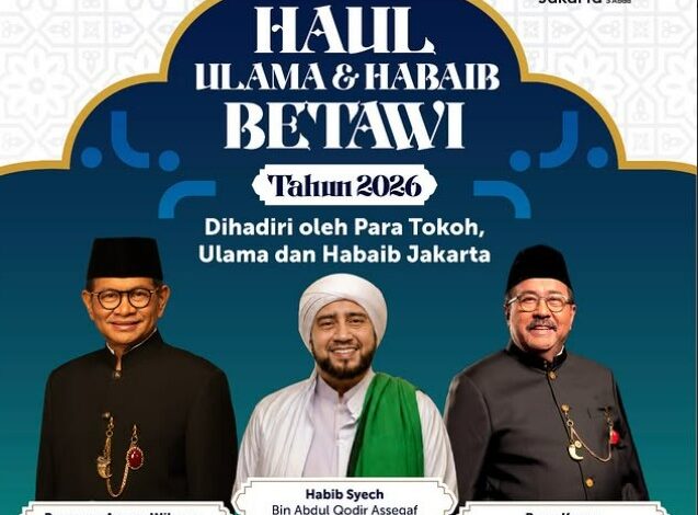Monas Malam Ini Jadi Pusat Haul Ulama Betawi, Pramono-Rano Hadir dan Sholawat Bersama Habib Syech