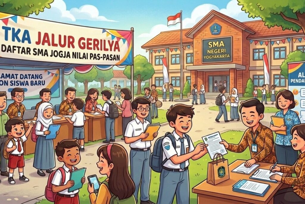 Nilai TKA Pas-Pasan? Begini Strategi Lolos SMA Negeri Jogja, Dari Jalur Radius Hingga Jurnal Real Time