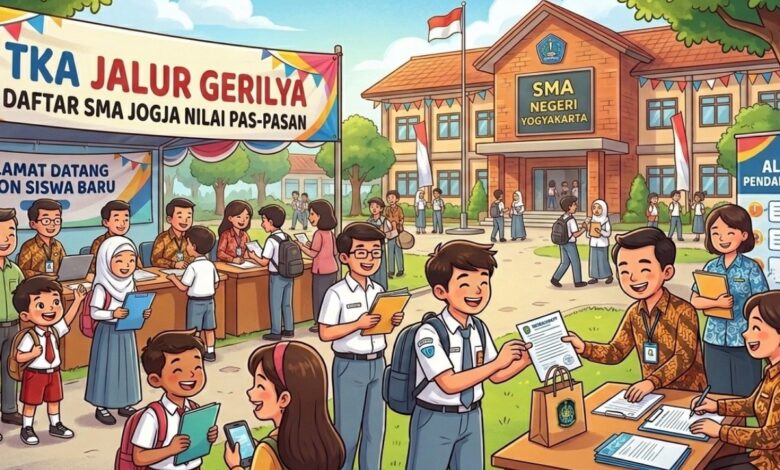 Nilai TKA Pas-Pasan? Begini Strategi Lolos SMA Negeri Jogja, Dari Jalur Radius Hingga Jurnal Real Time