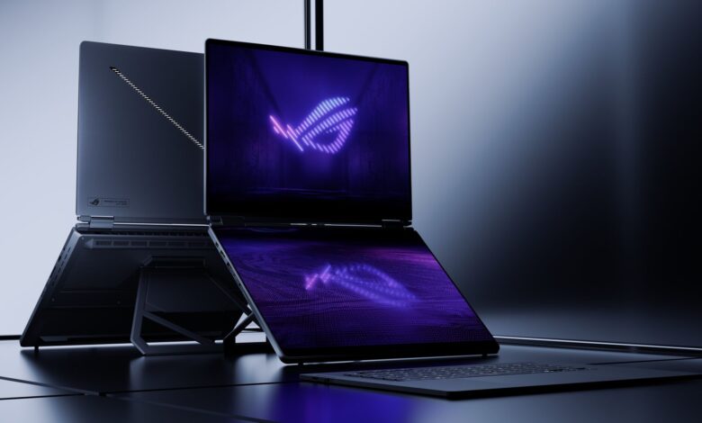 Asus Lepas ROG Zephyrus Duo Rp129 Juta, Dua Layar OLED dan RTX 5090 dalam Satu Laptop