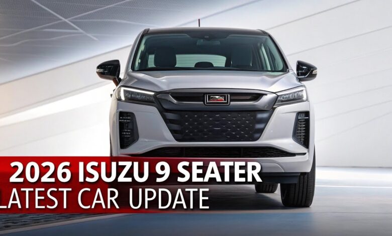Isuzu 9 Seater 2026 Tak Cuma Muat Banyak, Nyamannya Sampai Baris Belakang Layak Dilirik