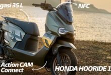 Honda HooRide 125 Bikin Skutik 125 CC Naik Kelas, Bisa Terkoneksi Langsung ke DJI Action