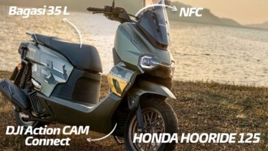 Honda HooRide 125 Bikin Skutik 125 CC Naik Kelas, Bisa Terkoneksi Langsung ke DJI Action