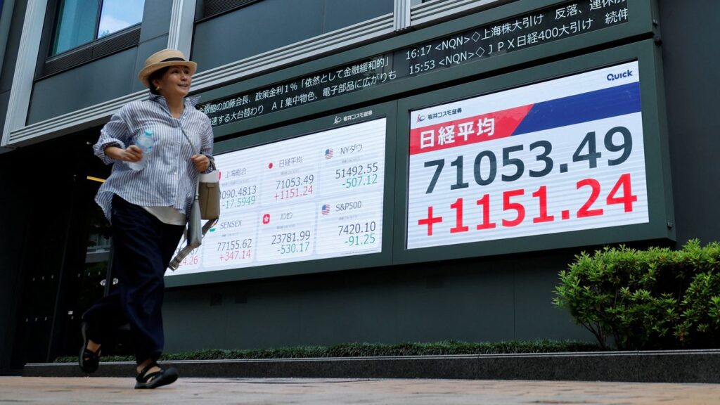 Nikkei Tembus 70.000 Untuk Pertama Kali, Reli Saham Jepang Melaju Lebih Cepat Dari Perkiraan