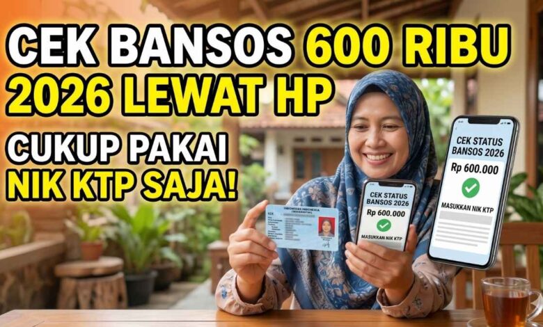 Cara Cek Bansos BPNT Pakai NIK KTP, Hanya Butuh 16 Digit dan Internet