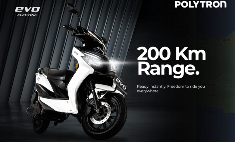 Polytron Evo Hadir Dengan Wajah Futuristik, Siap Tantang Motor Listrik Pesaing Di Kota